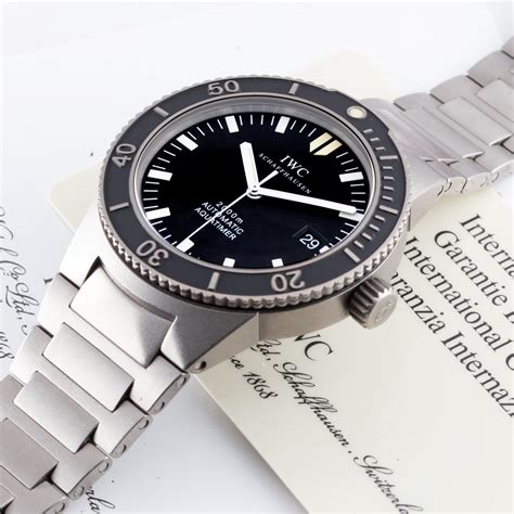 iwc aquatimer 2000 titanium|iwc aquatimer price.